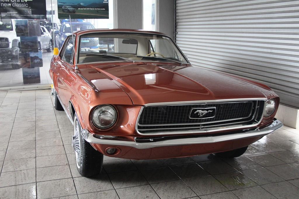 1968 FORD MUSTANG MANUAL COUPE