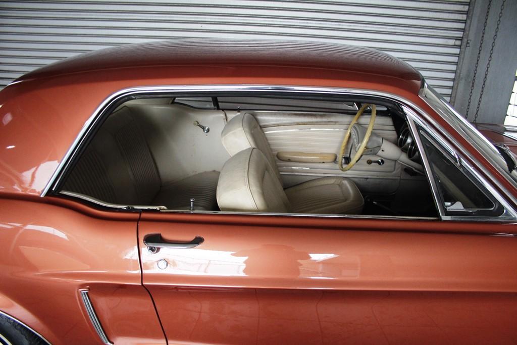 1968 FORD MUSTANG MANUAL COUPE