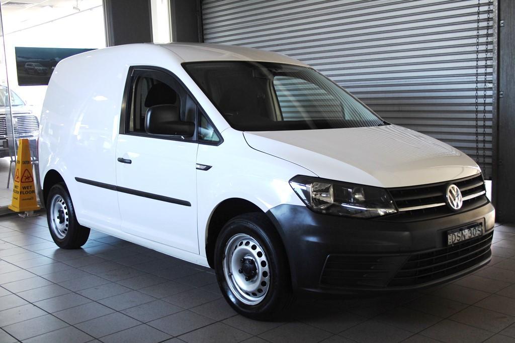 2017 VOLKSWAGEN CADDY TDI250 2KN SWB AUTO MY18 VAN