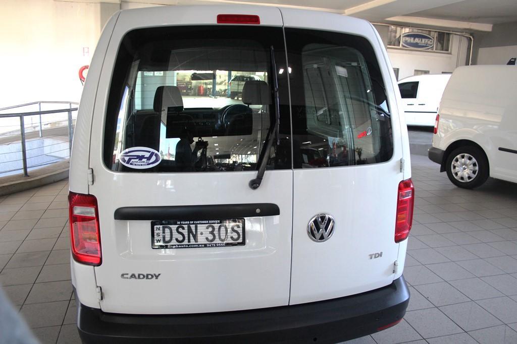 2017 VOLKSWAGEN CADDY TDI250 2KN SWB AUTO MY18 VAN