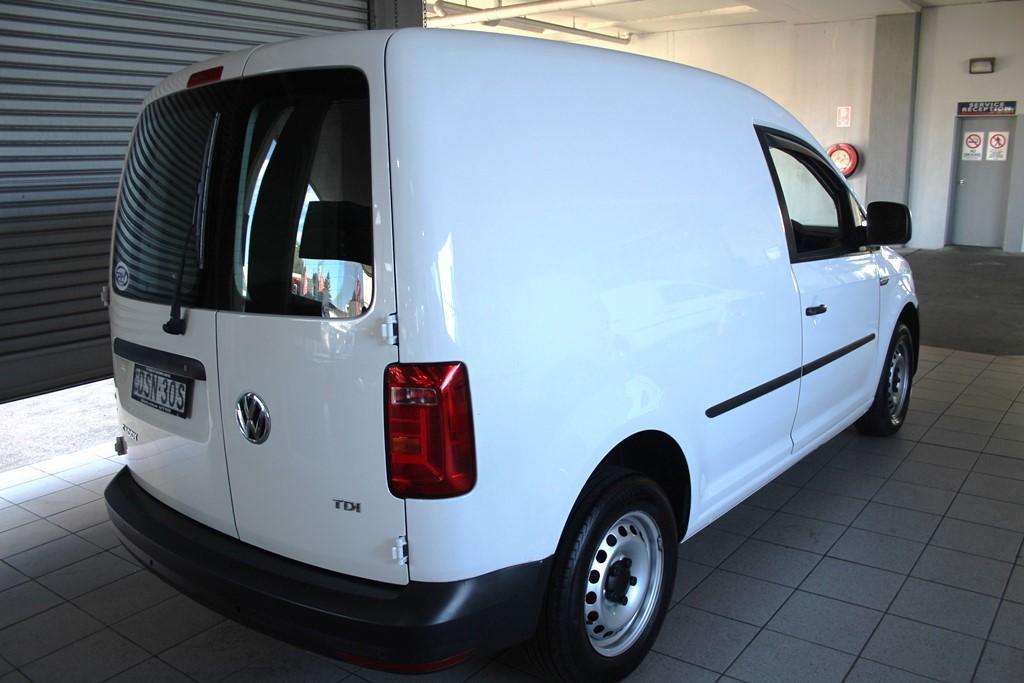 2017 VOLKSWAGEN CADDY TDI250 2KN SWB AUTO MY18 VAN