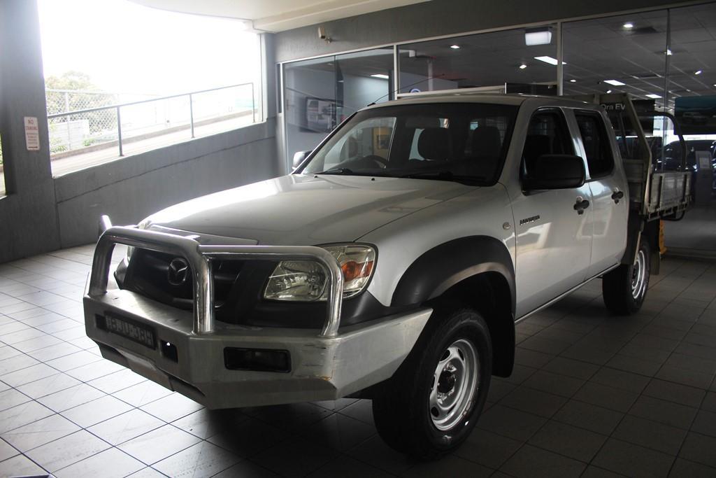 2009 MAZDA BT-50 DX UN MANUAL 4X4 DUAL CAB C/CHAS
