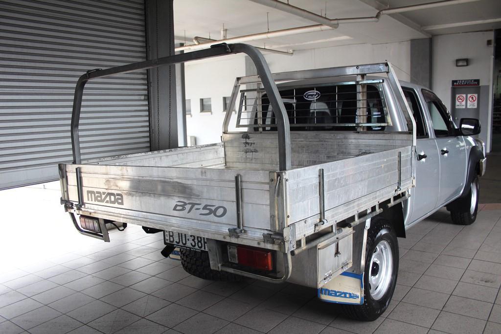 2009 MAZDA BT-50 DX UN MANUAL 4X4 DUAL CAB C/CHAS