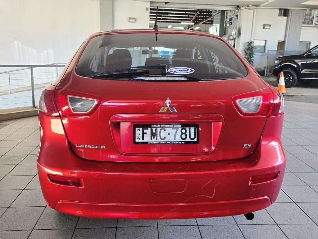 2009 MITSUBISHI LANCER CJ MY09 ES SPORTBACK 5 SP MANUAL 5D HATCHBACK