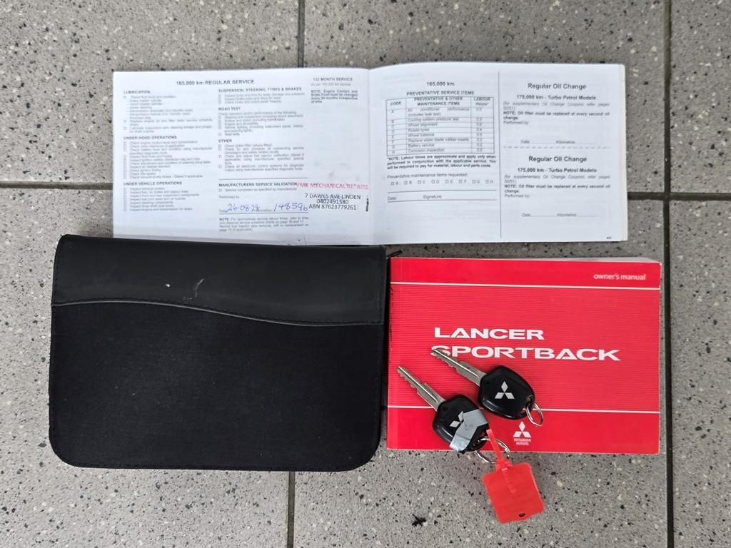 2009 MITSUBISHI LANCER CJ MY09 ES SPORTBACK 5 SP MANUAL 5D HATCHBACK