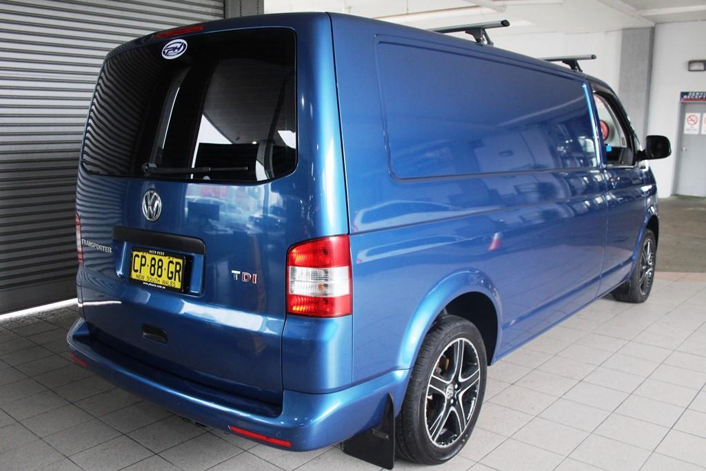 2012 VOLKSWAGEN TRANSPORTER TDI400 T5 LWB AUTO MY13 VAN