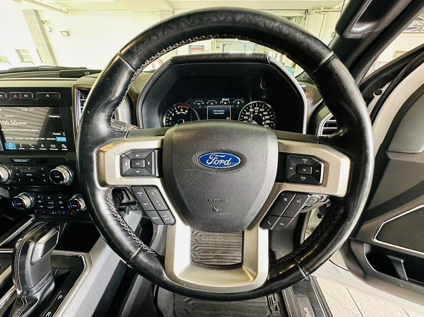 2018 FORD F-150 PLATINUM AUTO 4WD MY19 DUAL CAB UTILITY