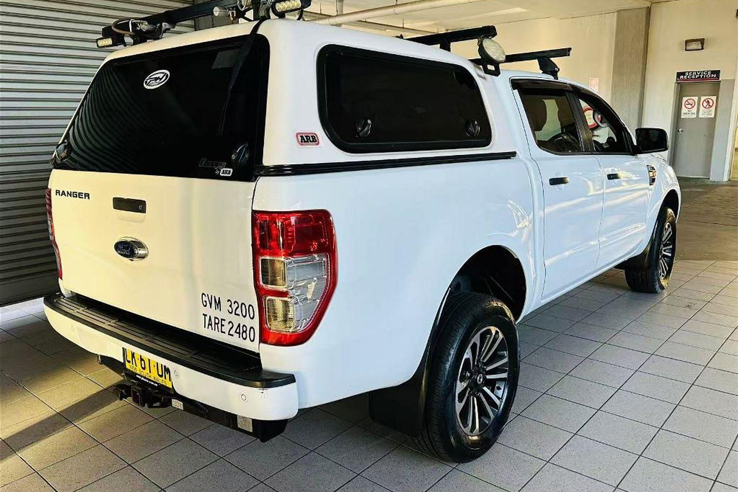 2018 FORD RANGER XL PX MKIII AUTO 4X4 MY19 DOUBLE CAB P/UP