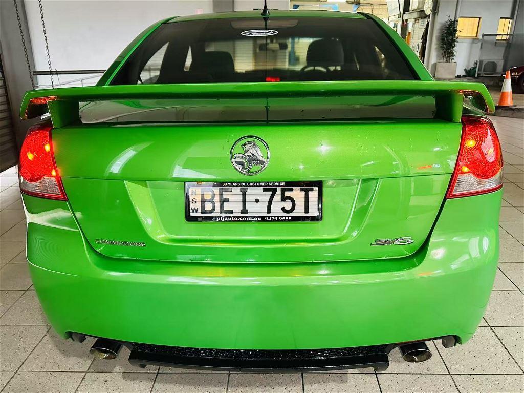 2008 HOLDEN COMMODORE SV6 VE MANUAL SEDAN