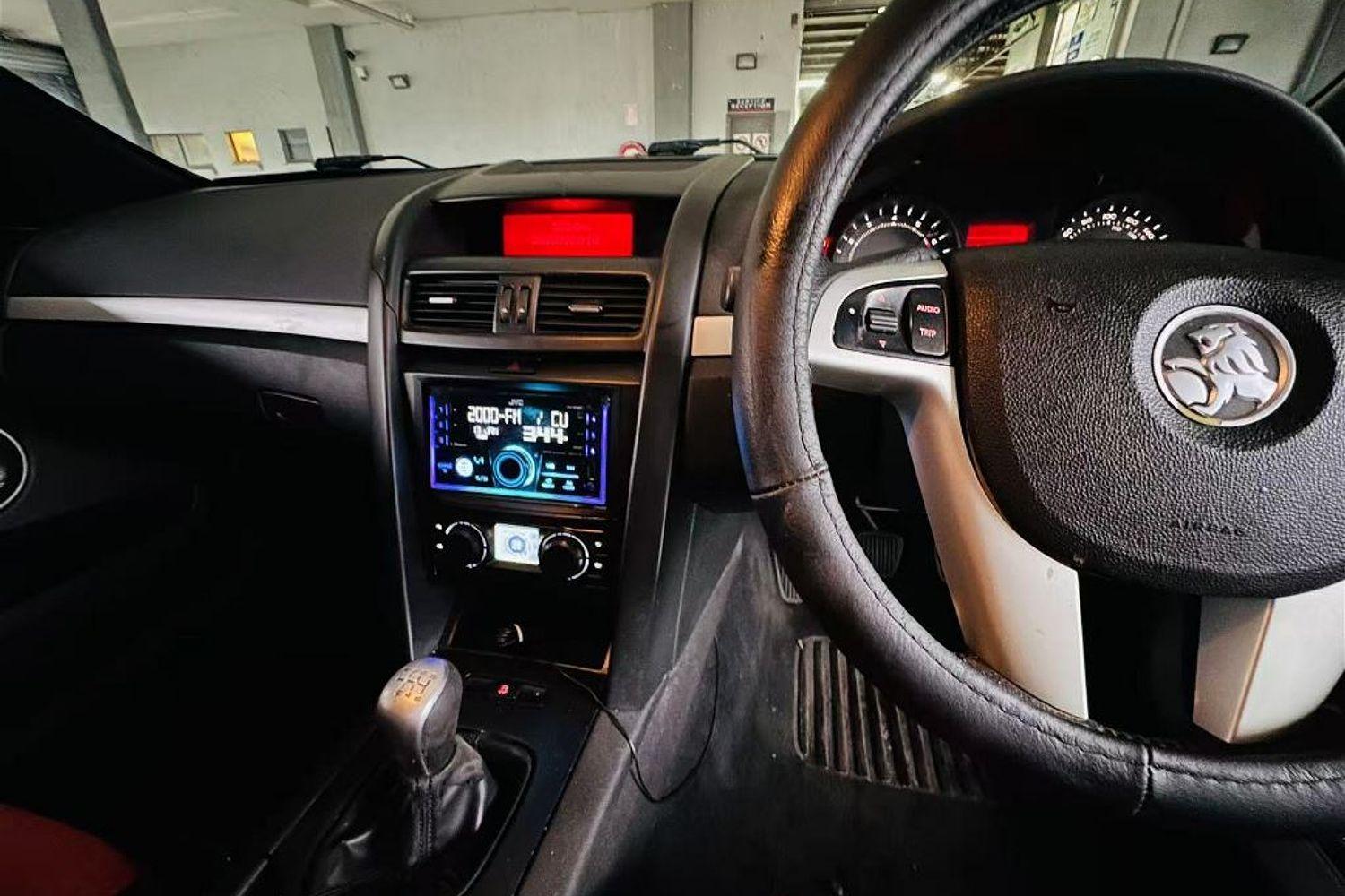 2009 HOLDEN UTE VE MY09.5 SV6 6 SP MANUAL UTILITY
