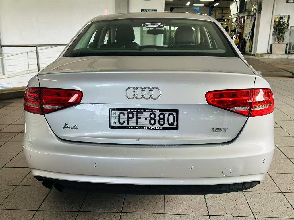 2012 AUDI A4 B8 1.8 TFSI AUTO MY13 SEDAN