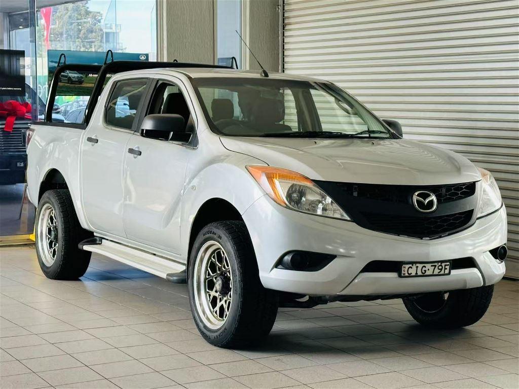 2012 MAZDA BT-50 XT HI-RIDER UP AUTO 4X2 DUAL CAB UTILITY