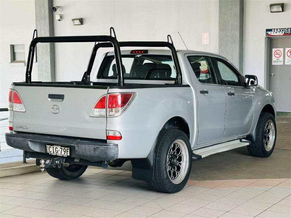 2012 MAZDA BT-50 XT HI-RIDER UP AUTO 4X2 DUAL CAB UTILITY