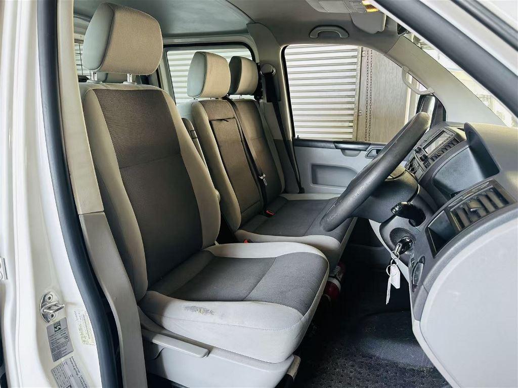 2015 VOLKSWAGEN TRANSPORTER TDI400 T5 LWB AUTO MY15 DUAL CAB CHASSIS