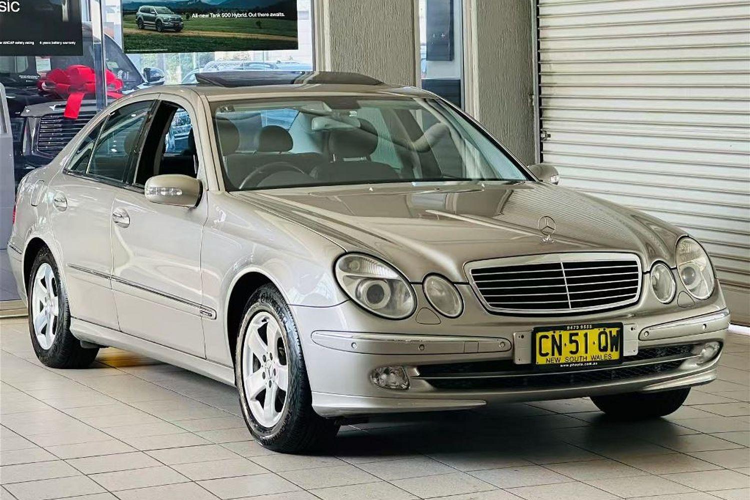 2003 MERCEDES-BENZ E-CLASS E320 ELEGANCE AUTO SEDAN