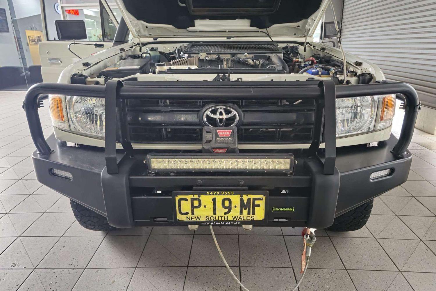 2017 TOYOTA LANDCRUISER WORKMATE MANUAL 4X4 UTILITY