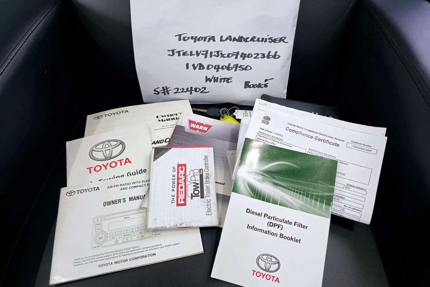 2017 TOYOTA LANDCRUISER WORKMATE MANUAL 4X4 UTILITY