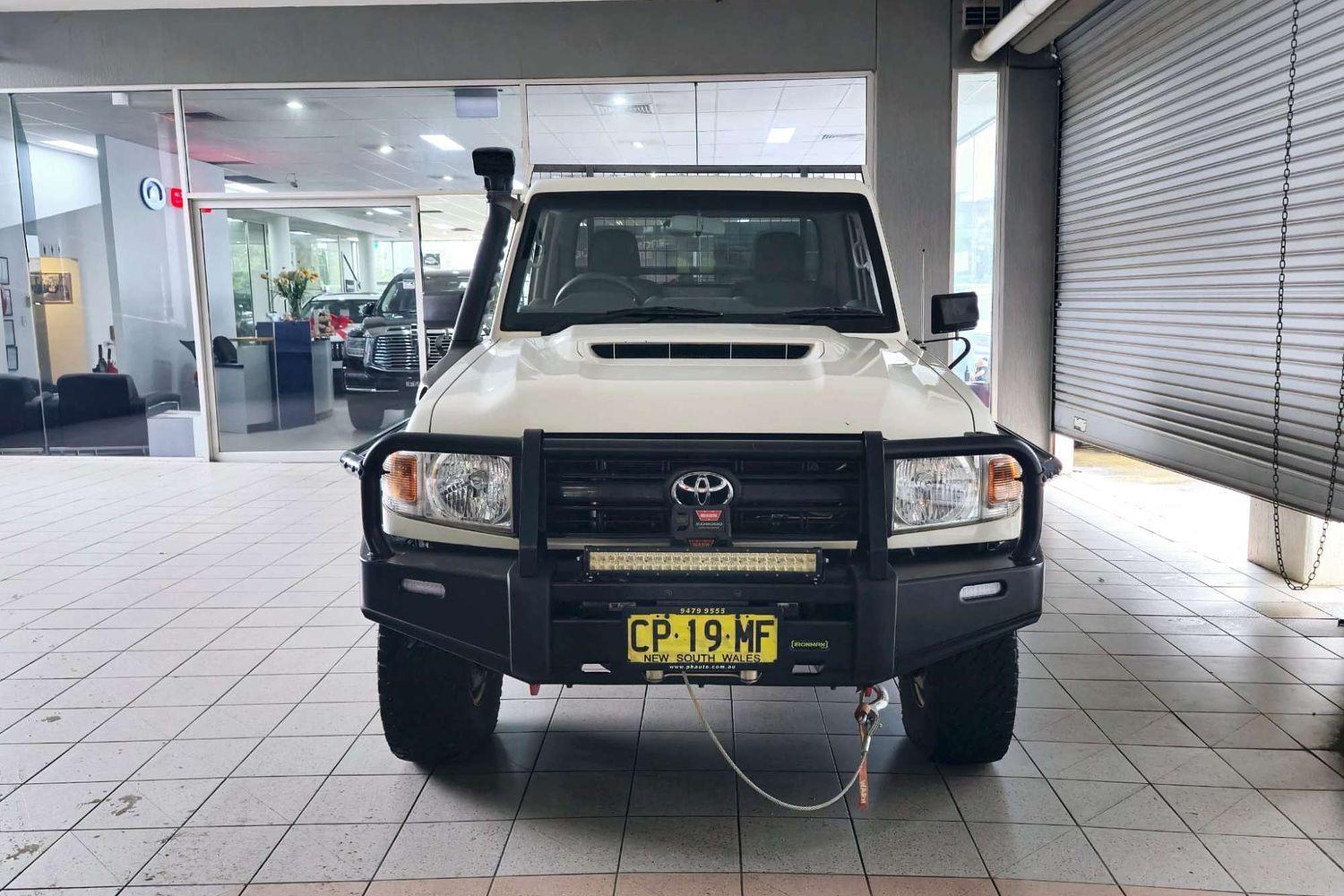 2017 TOYOTA LANDCRUISER WORKMATE MANUAL 4X4 UTILITY