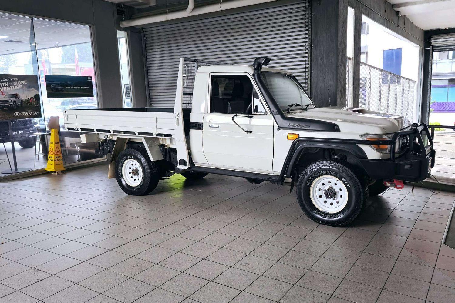 2017 TOYOTA LANDCRUISER WORKMATE MANUAL 4X4 UTILITY