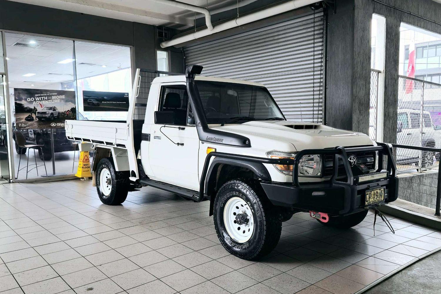 2017 TOYOTA LANDCRUISER WORKMATE MANUAL 4X4 UTILITY
