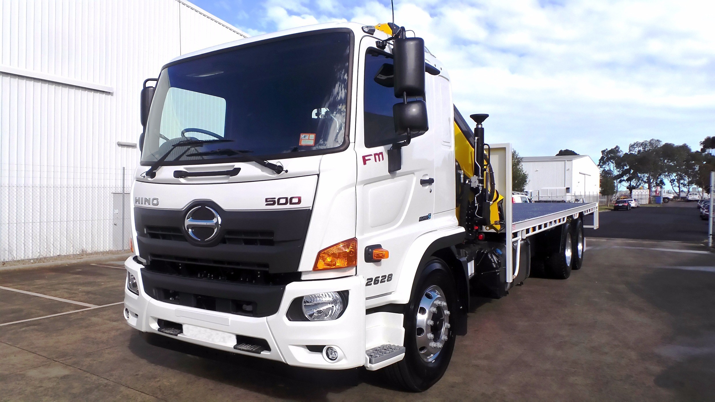 2018 HINO FM 2628-500 SERIES CRANE TRUCK