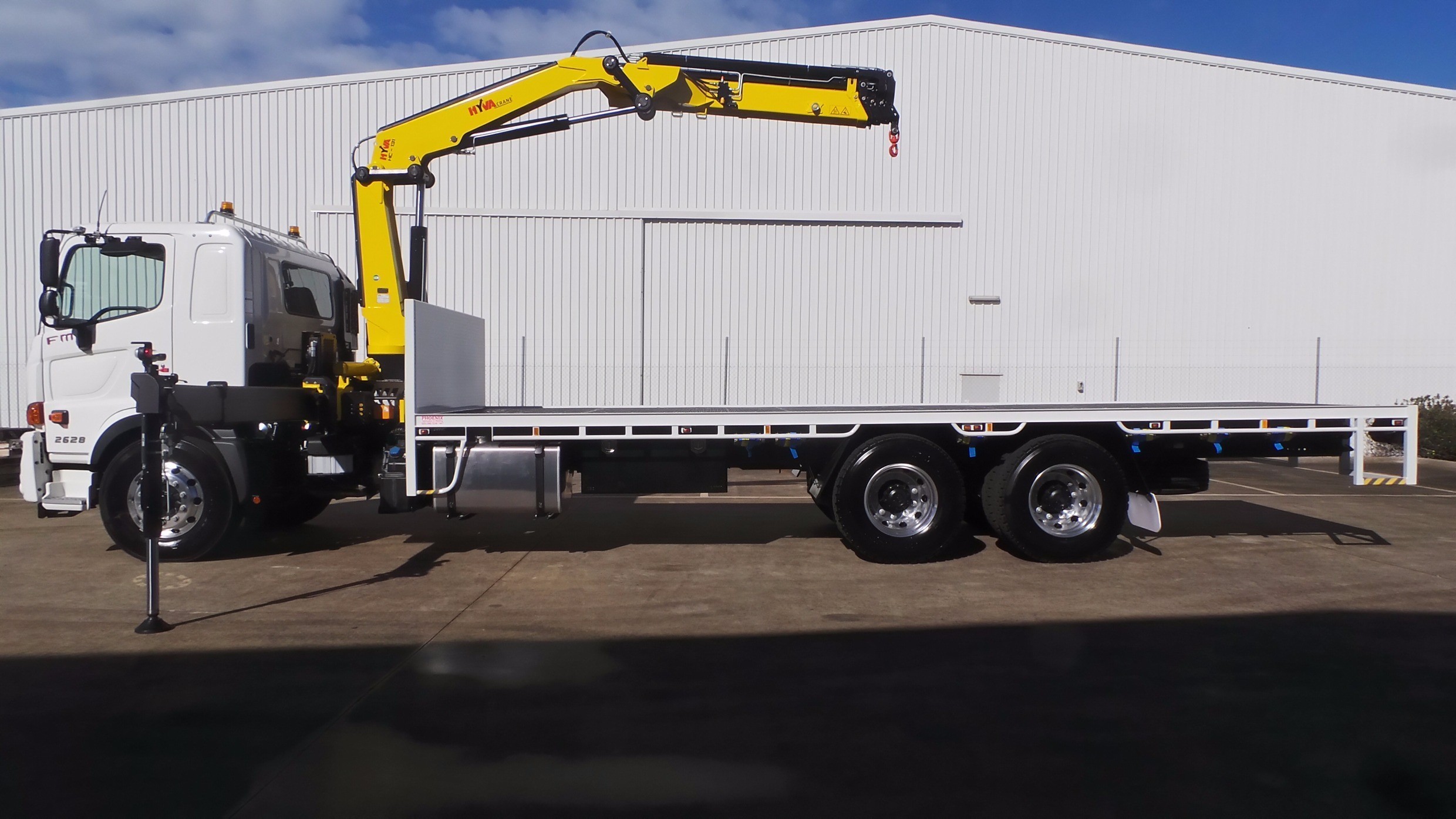 2018 HINO FM 2628-500 SERIES CRANE TRUCK