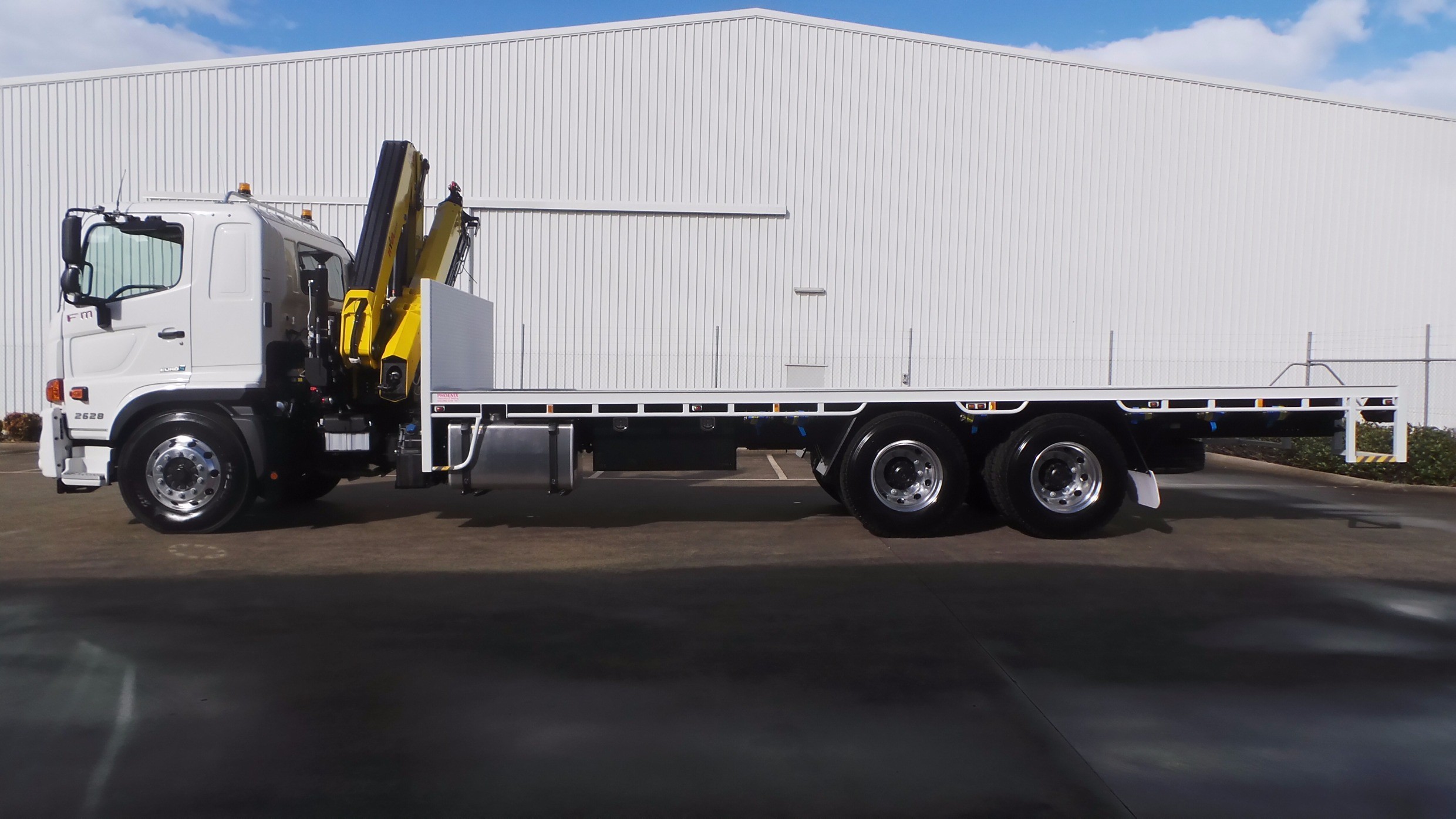 2018 HINO FM 2628-500 SERIES CRANE TRUCK