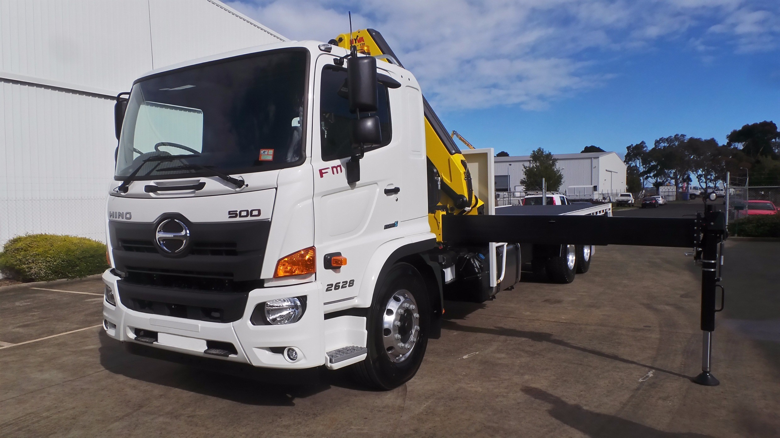 2018 HINO FM 2628-500 SERIES CRANE TRUCK