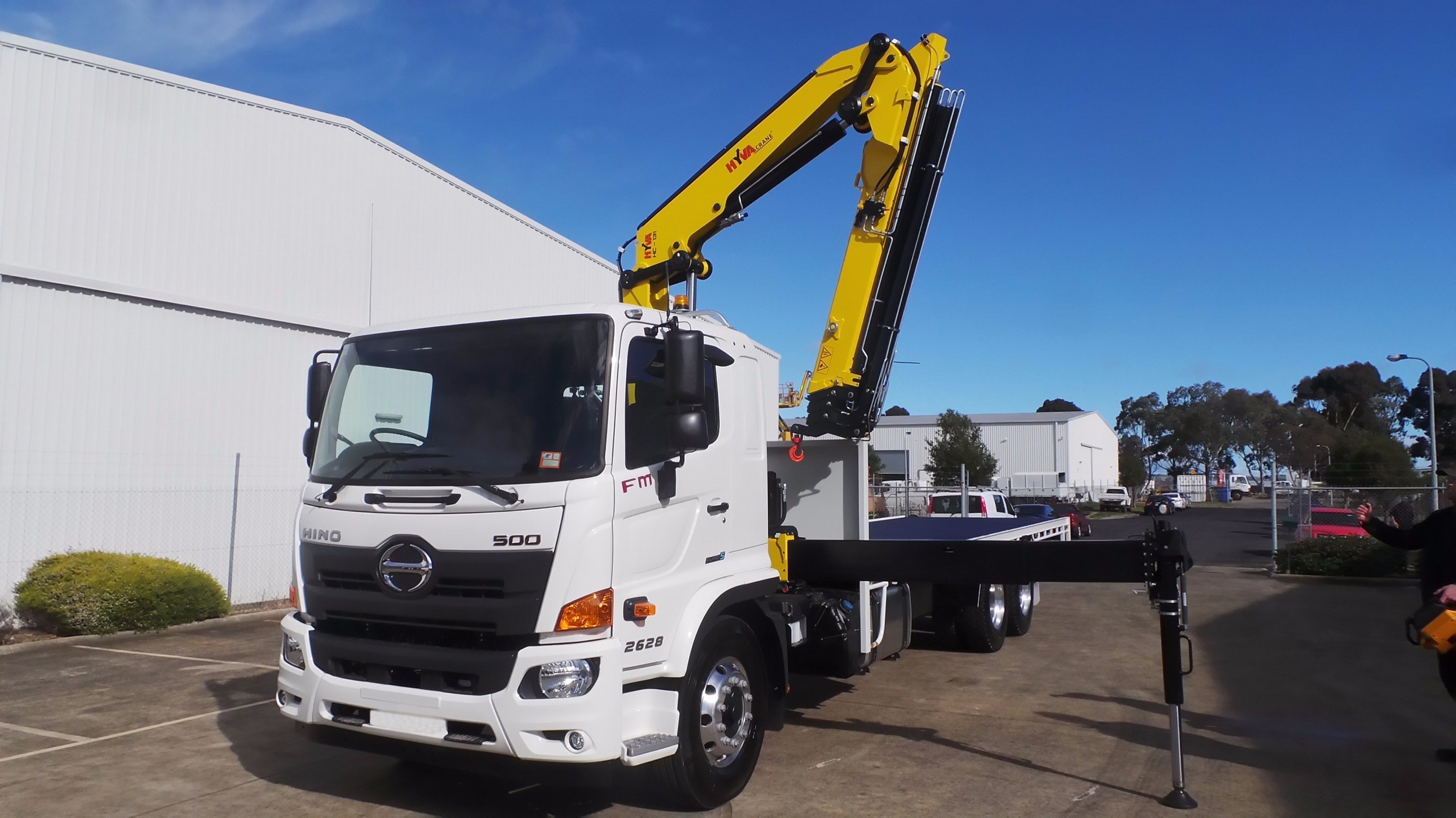 2018 HINO FM 2628-500 SERIES CRANE TRUCK
