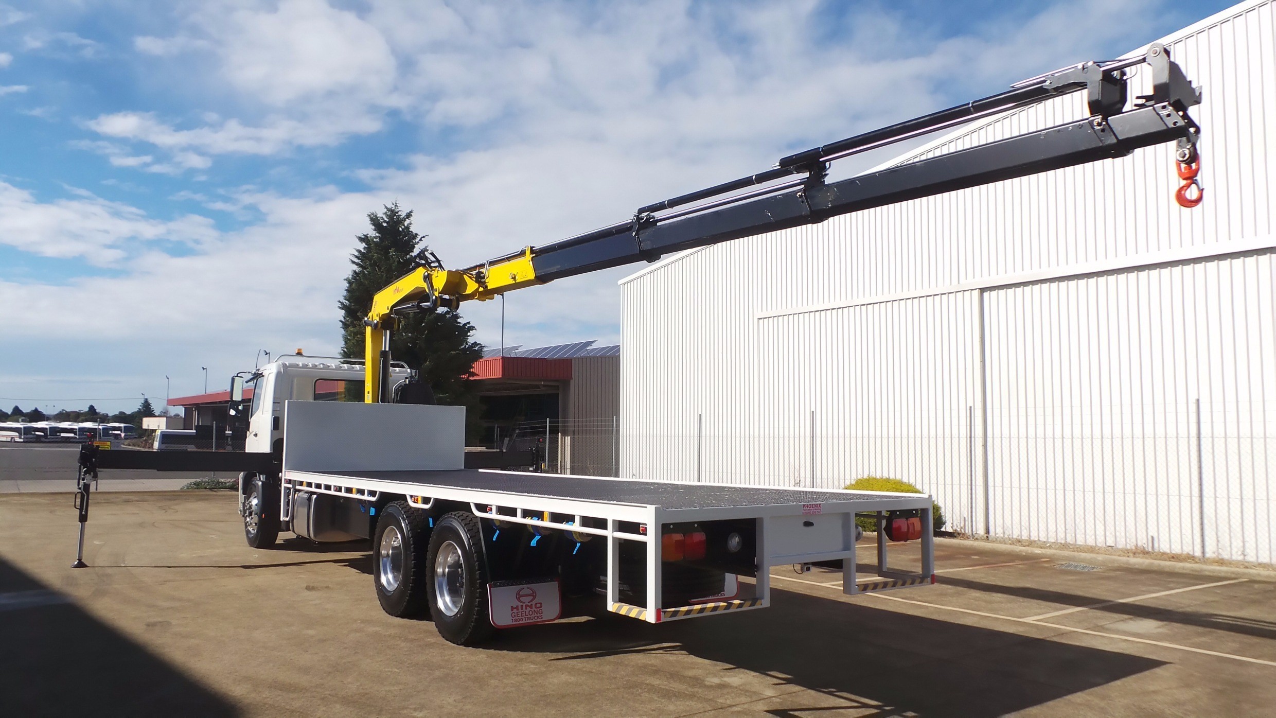 2018 HINO FM 2628-500 SERIES CRANE TRUCK