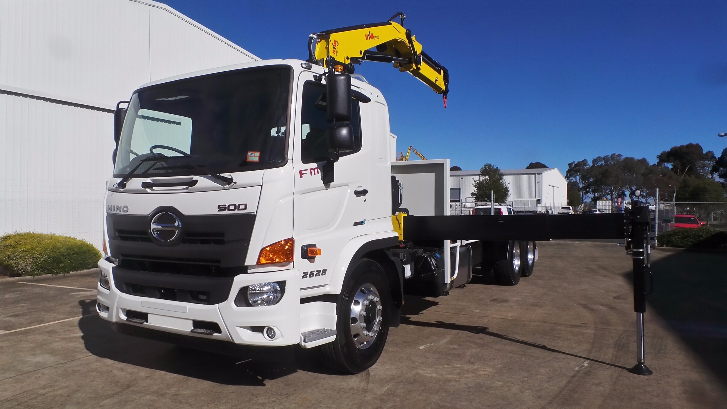 2018 HINO FM 2628-500 SERIES CRANE TRUCK