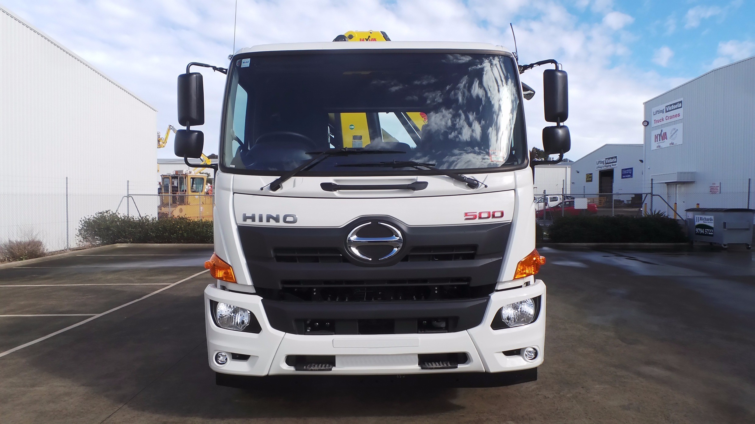 2018 HINO FM 2628-500 SERIES CRANE TRUCK