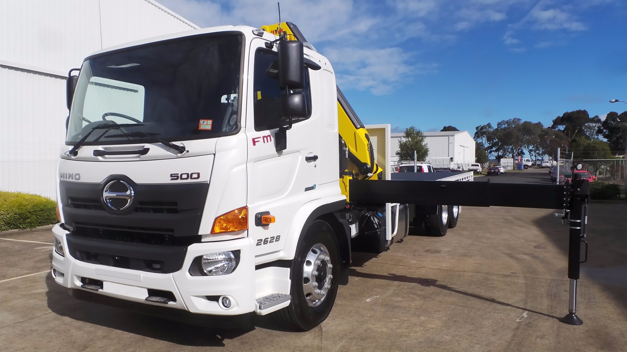 2018 HINO FM 2628-500 SERIES CRANE TRUCK