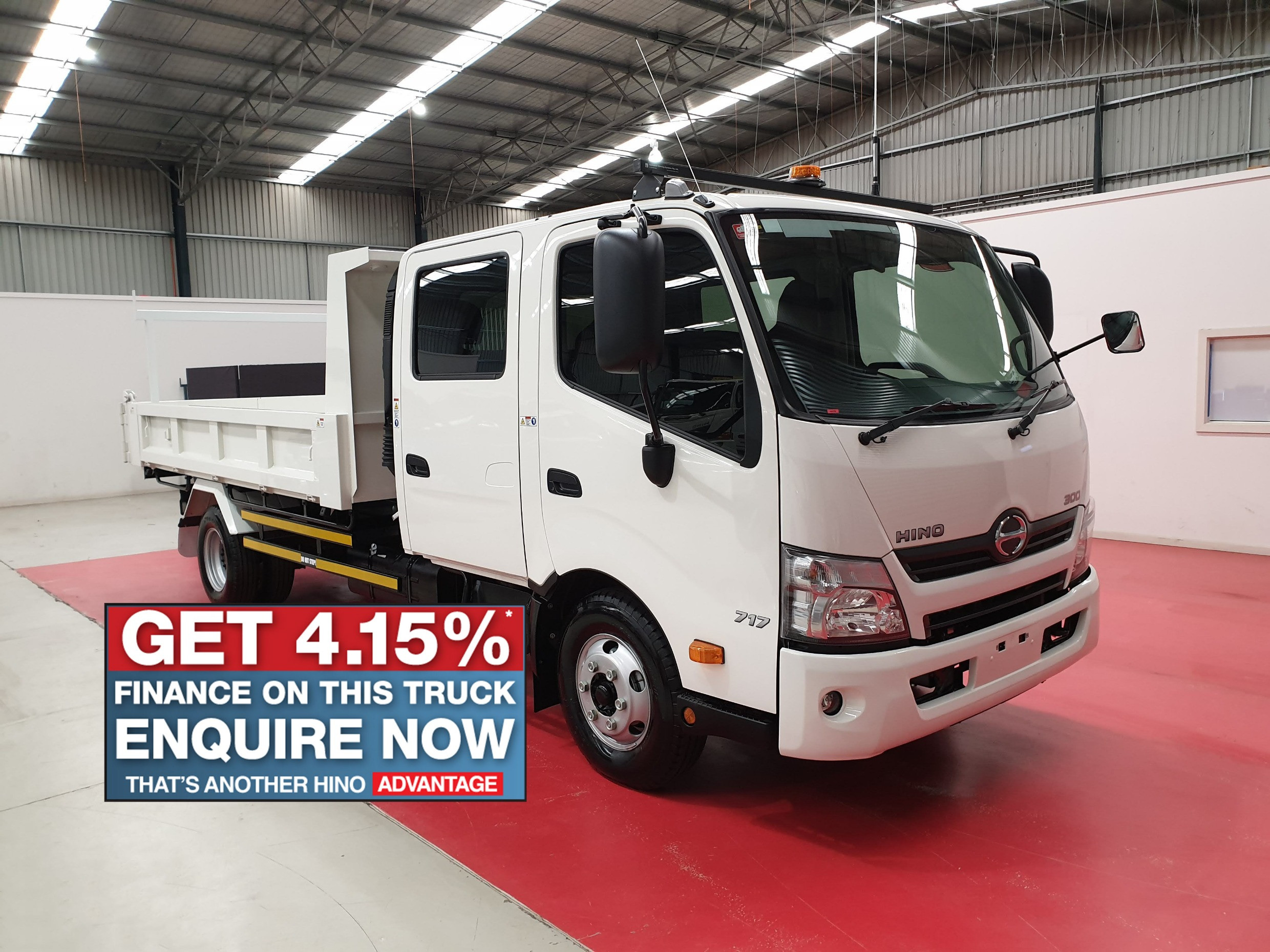 2019 HINO 717 - 300 SERIES AUTOMATIC TIPPER