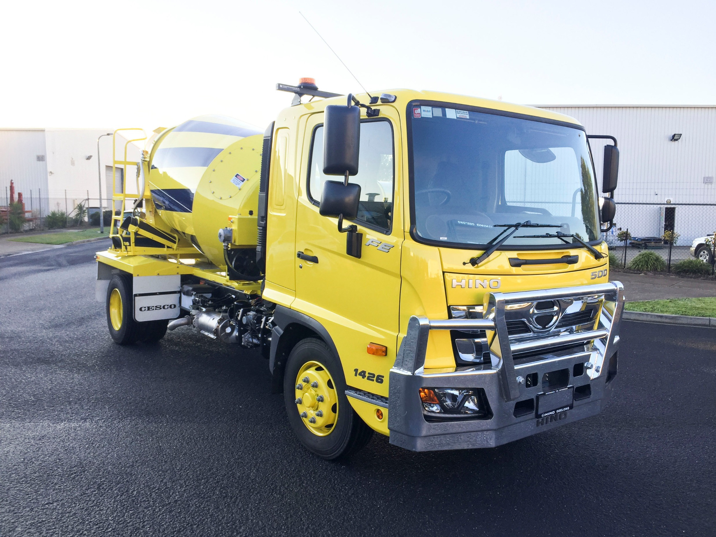 2021 HINO FE 1426-500 SERIES AUTOMATIC CONCRETE AGITATOR