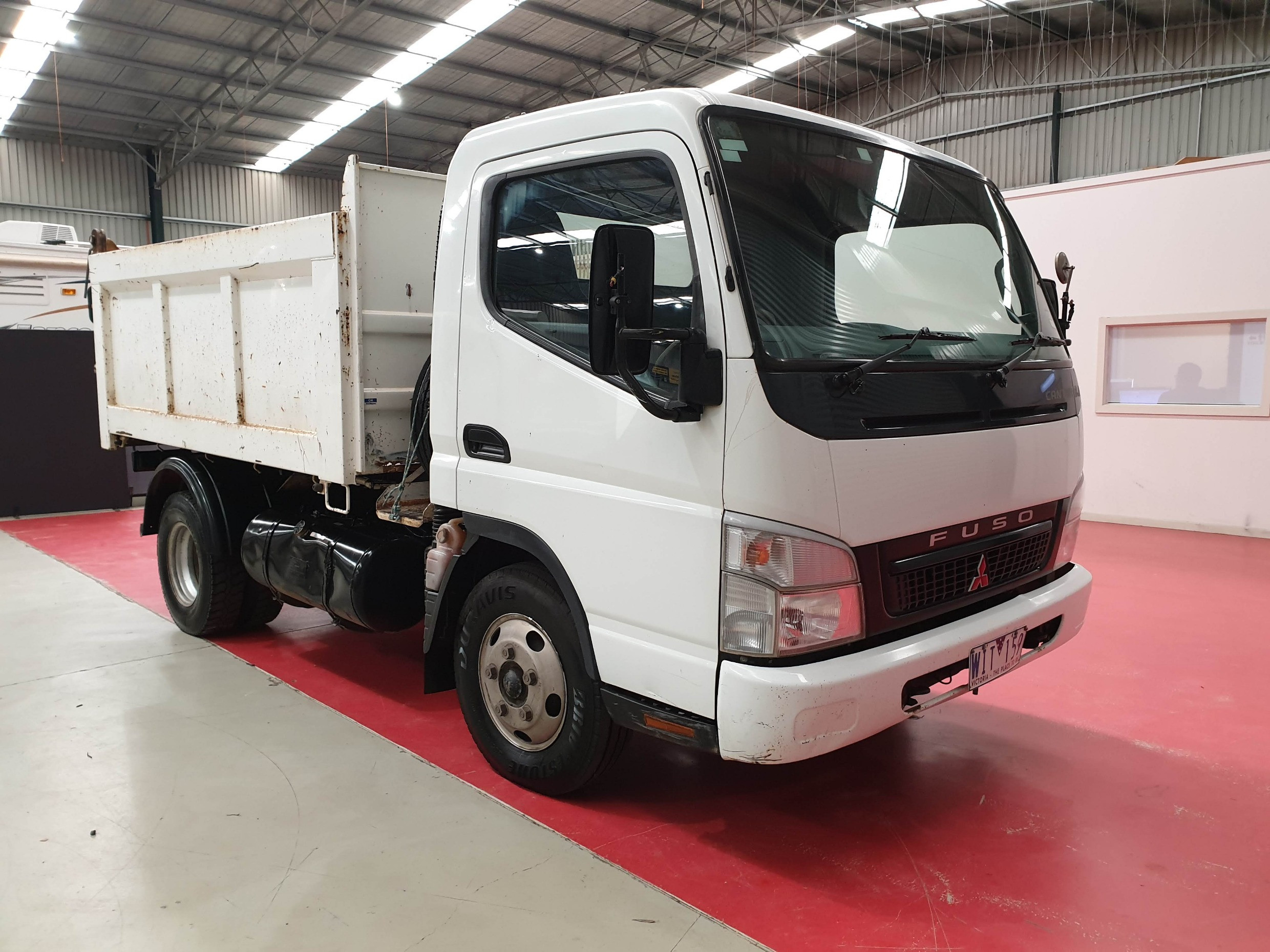 2008 MITSUBISHI CANTER TRUCK MANUAL TIPPER