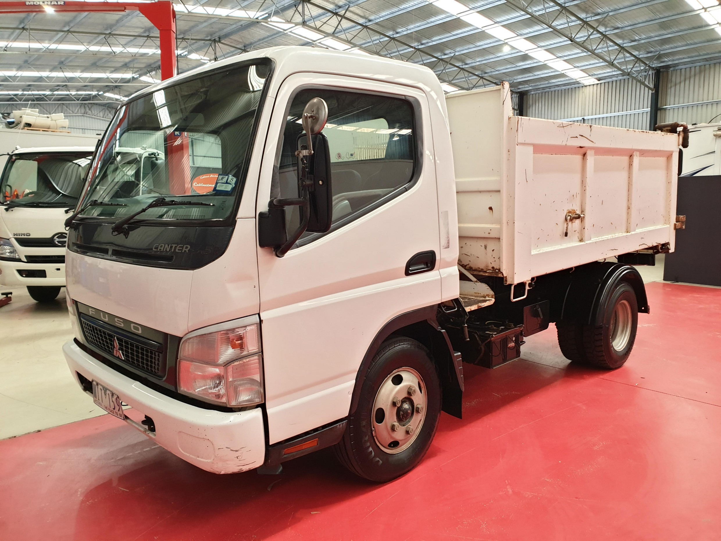 2008 MITSUBISHI CANTER TRUCK MANUAL TIPPER