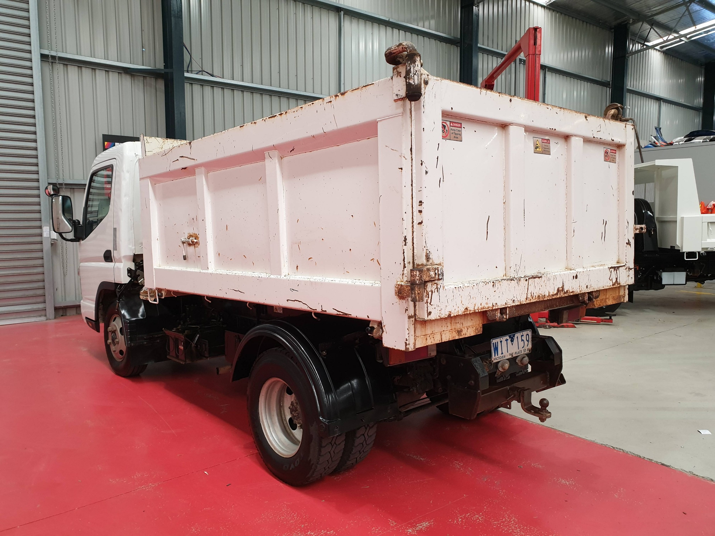 2008 MITSUBISHI CANTER TRUCK MANUAL TIPPER