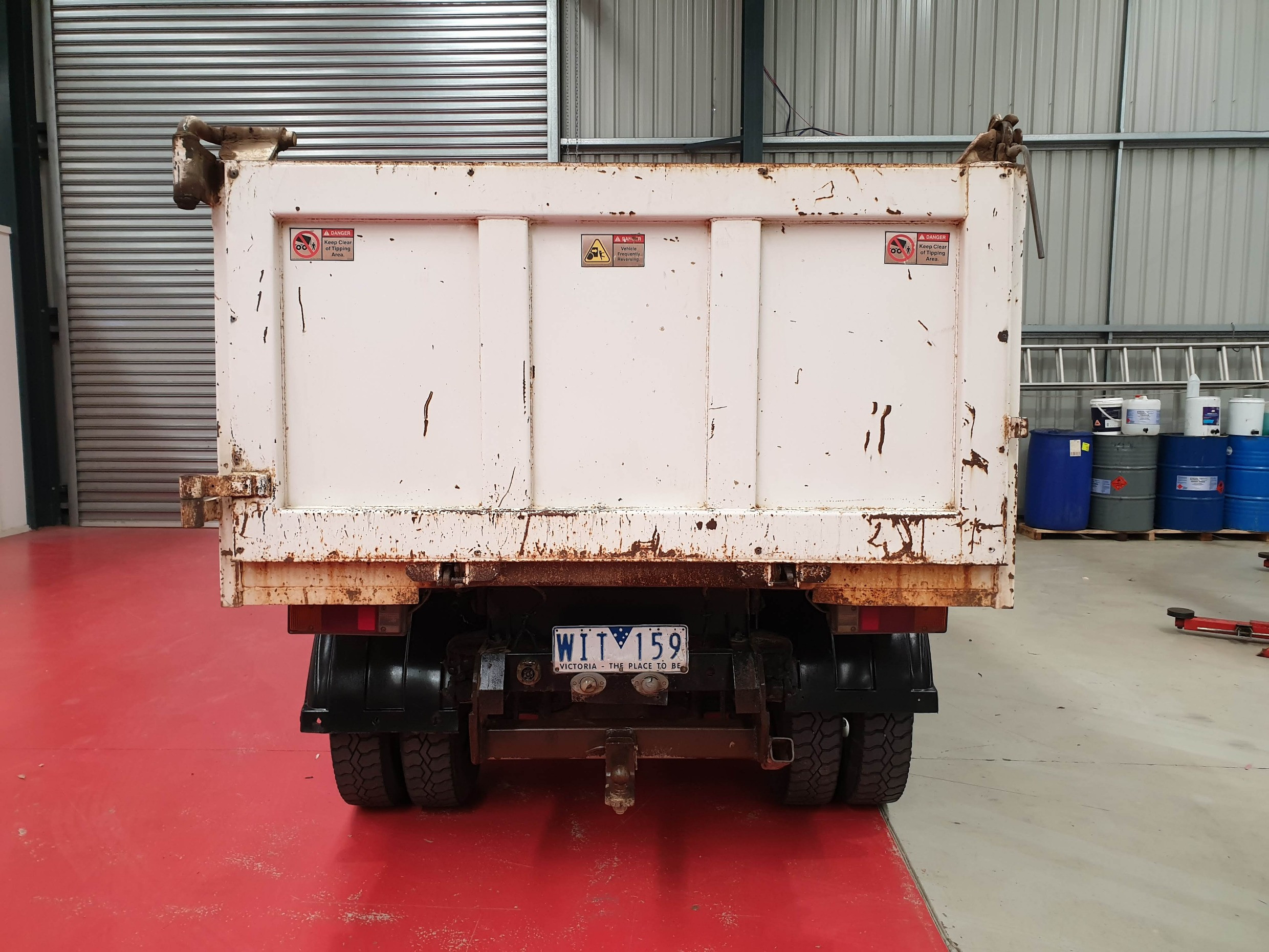 2008 MITSUBISHI CANTER TRUCK MANUAL TIPPER