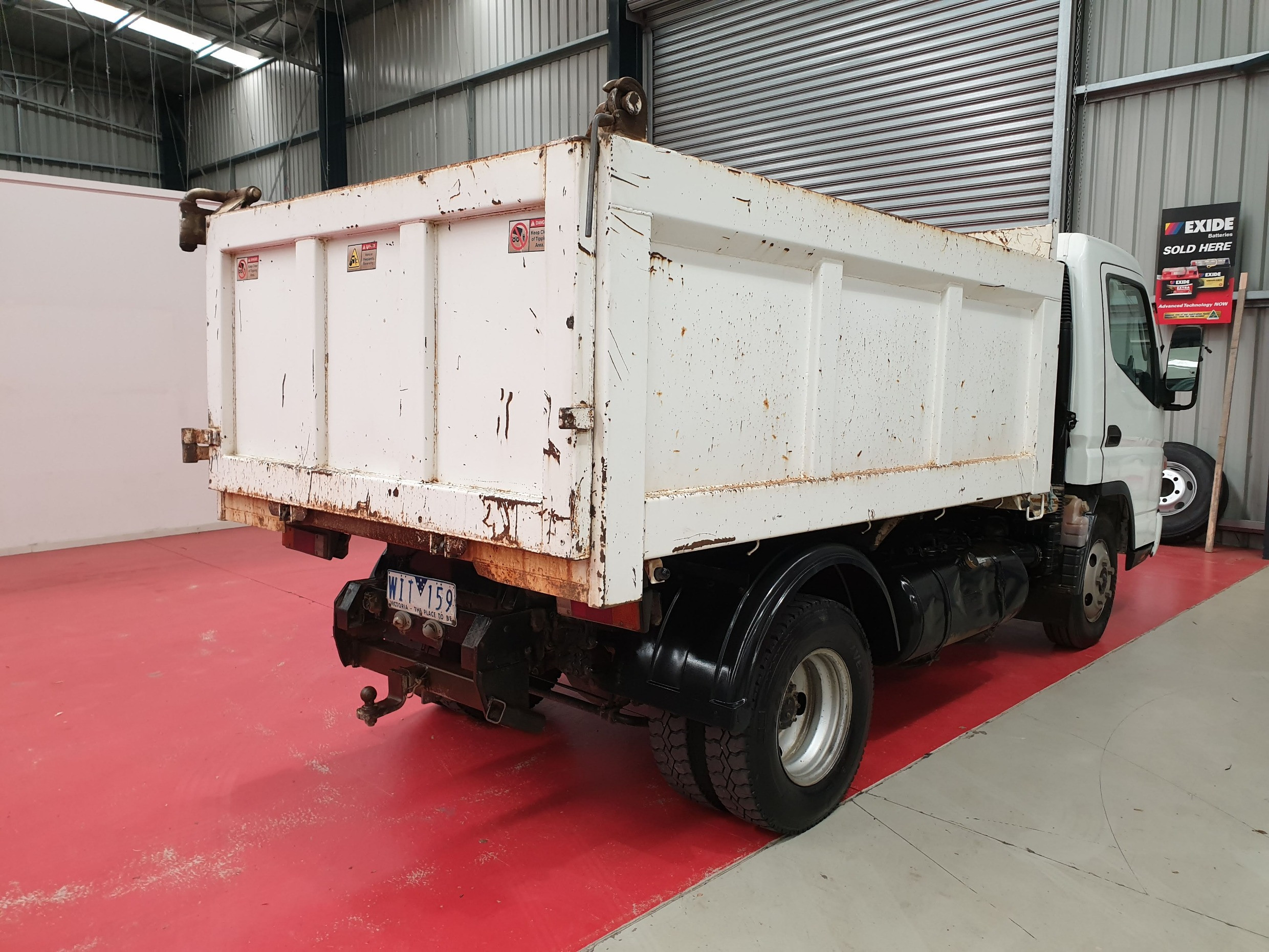 2008 MITSUBISHI CANTER TRUCK MANUAL TIPPER