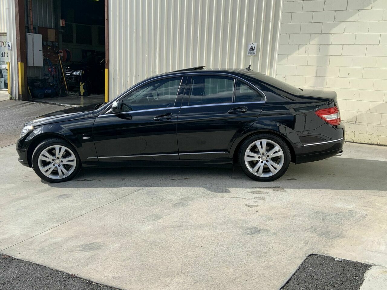 2007 MERCEDES-BENZ C280 W204 7 SP AUTOMATIC G-TRONIC 4D SEDAN