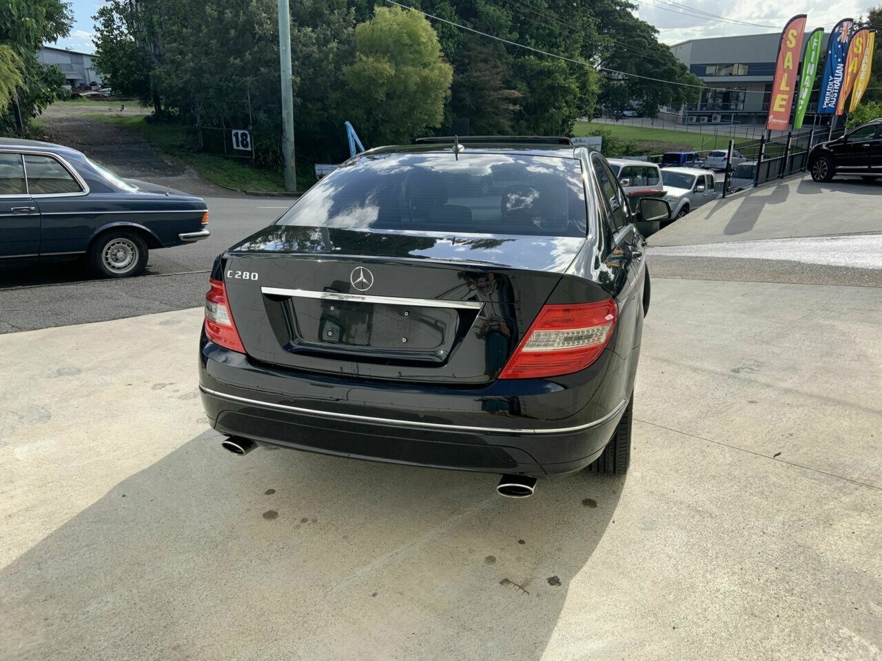 2007 MERCEDES-BENZ C280 W204 7 SP AUTOMATIC G-TRONIC 4D SEDAN