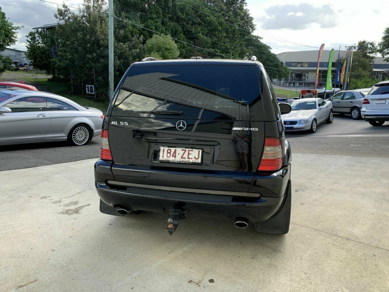 2001 MERCEDES-BENZ ML55 AMG W163 5 SP AUTO TIPSHIFT 4D WAGON