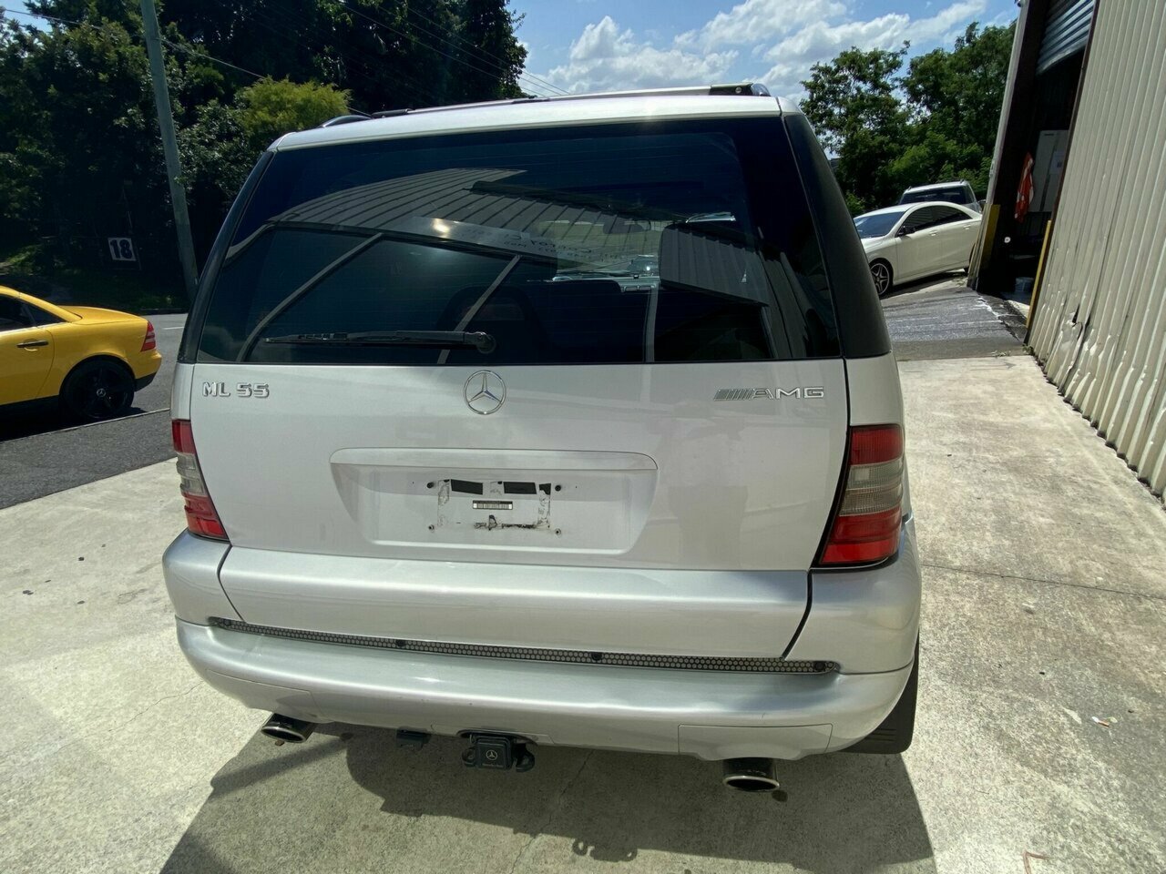 2001 MERCEDES-BENZ ML55 AMG W163 4X4 5 SP AUTO TIPSHIFT 4D WAGON