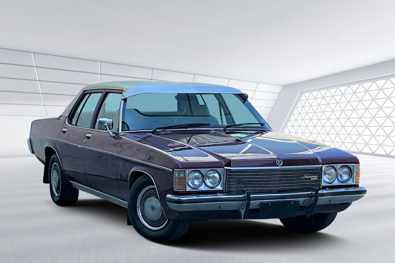 1977 HOLDEN STATESMAN HX DE VILLE 3 SP AUTOMATIC 4D SEDAN