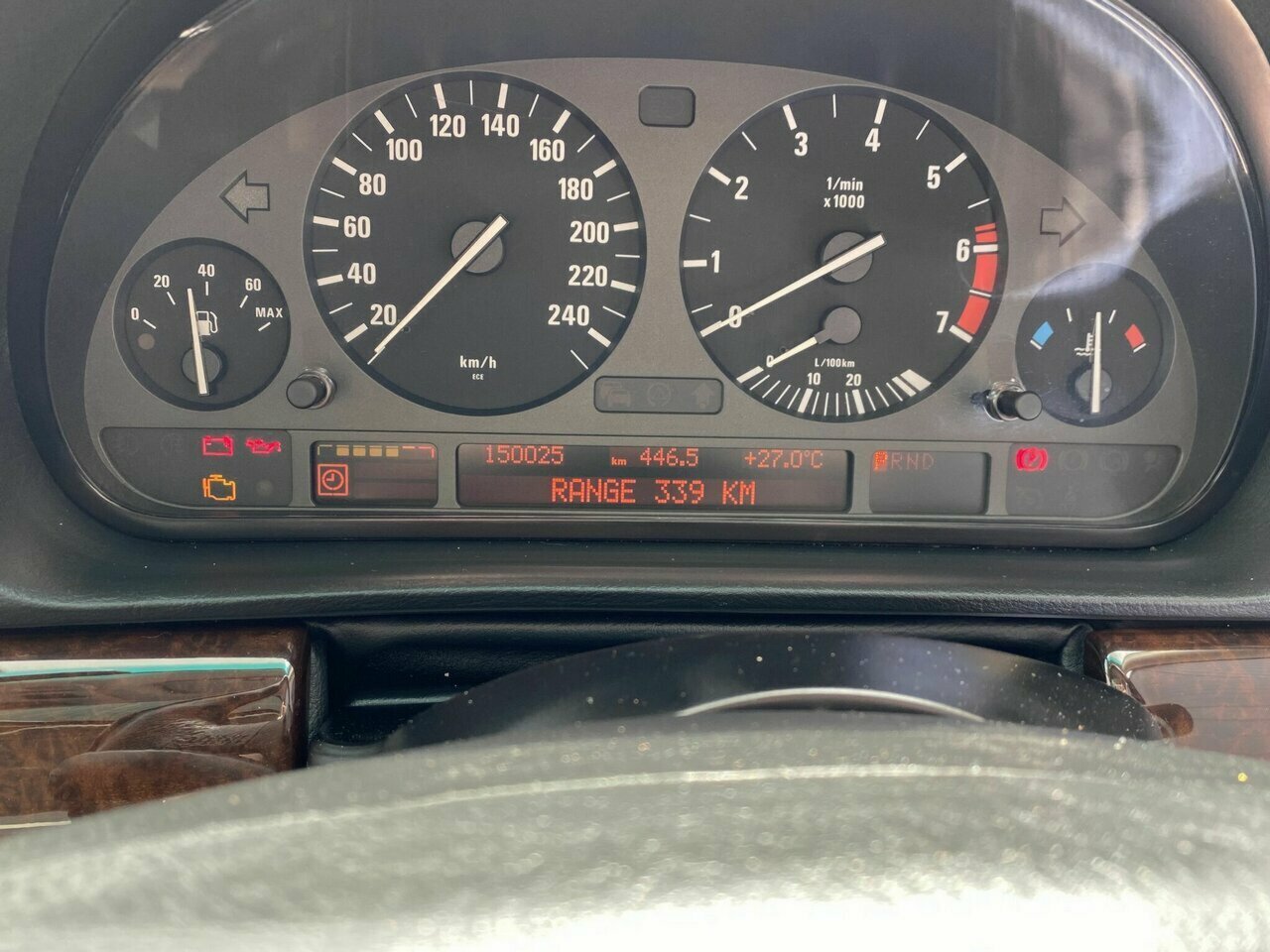 1999 BMW 735IL E38 5 SP AUTOMATIC STEPTRONIC 4D SEDAN