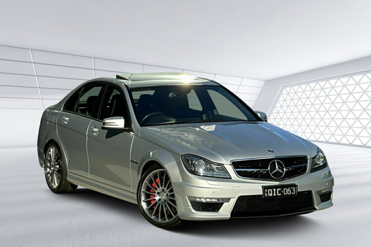 2012 MERCEDES-BENZ C63 W204 MY12 AMG 7 SP AUTOMATIC G-TRONIC 4D SEDAN