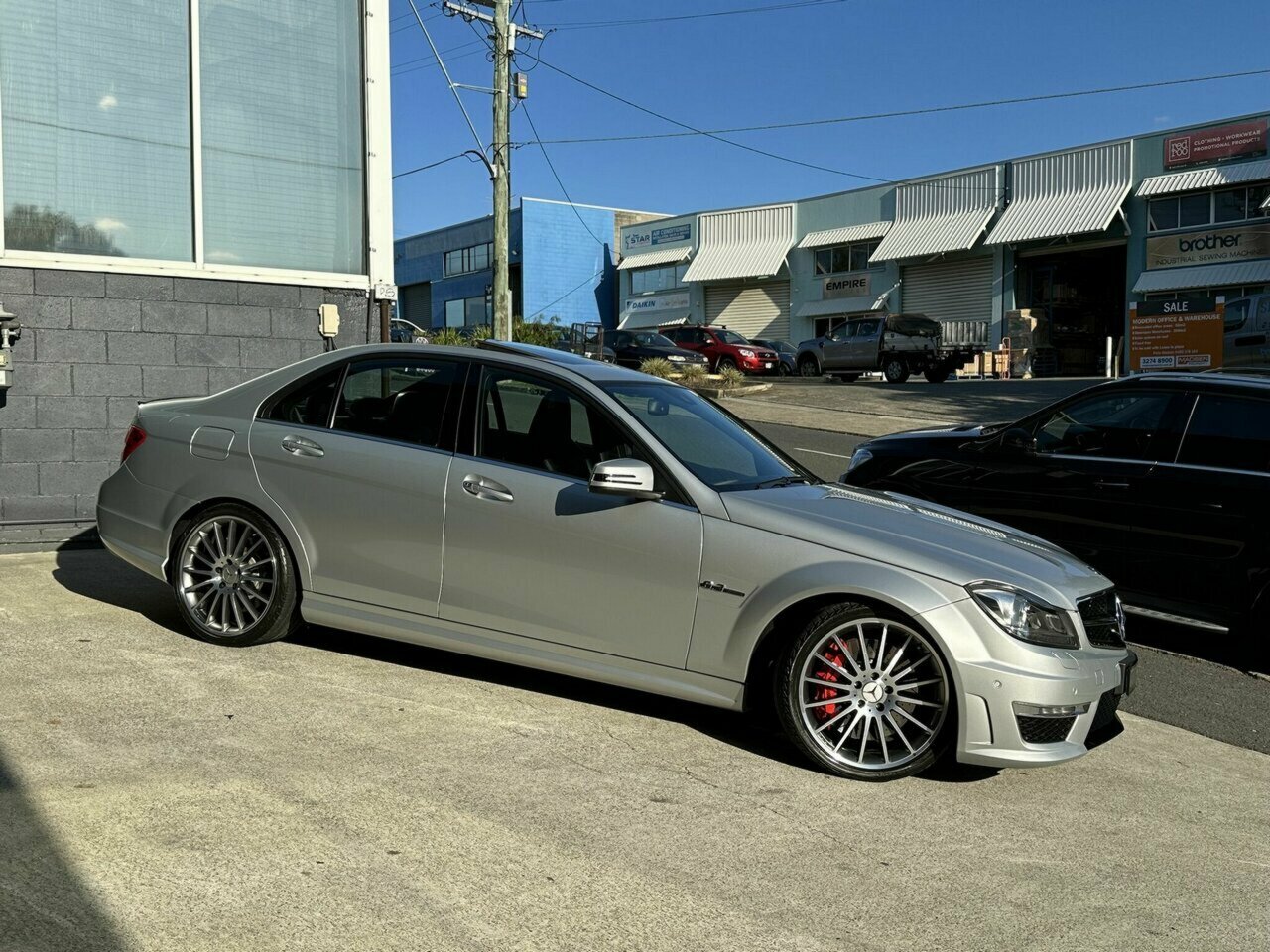 2012 MERCEDES-BENZ C63 W204 MY12 AMG 7 SP AUTOMATIC G-TRONIC 4D SEDAN