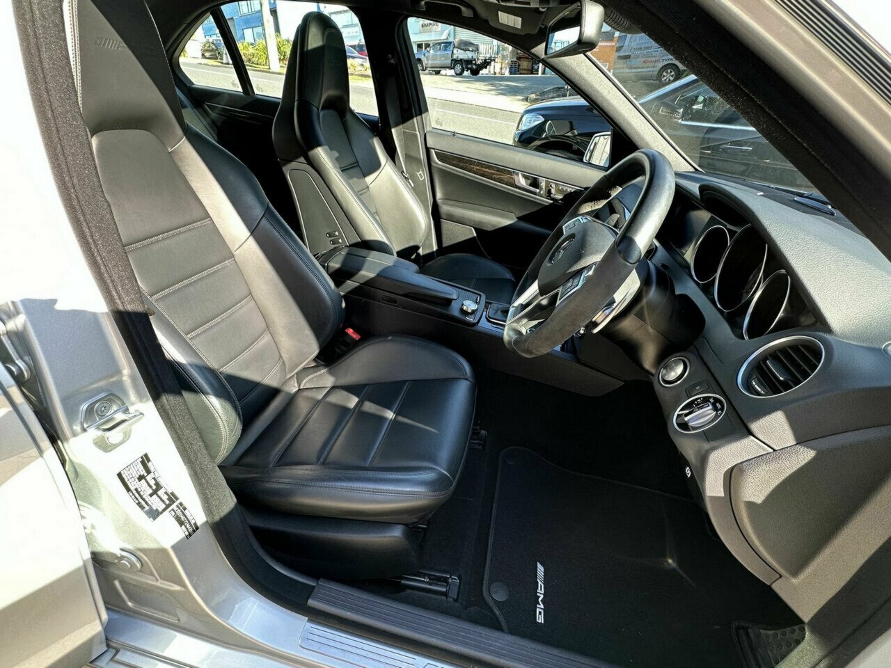 2012 MERCEDES-BENZ C63 W204 MY12 AMG 7 SP AUTOMATIC G-TRONIC 4D SEDAN