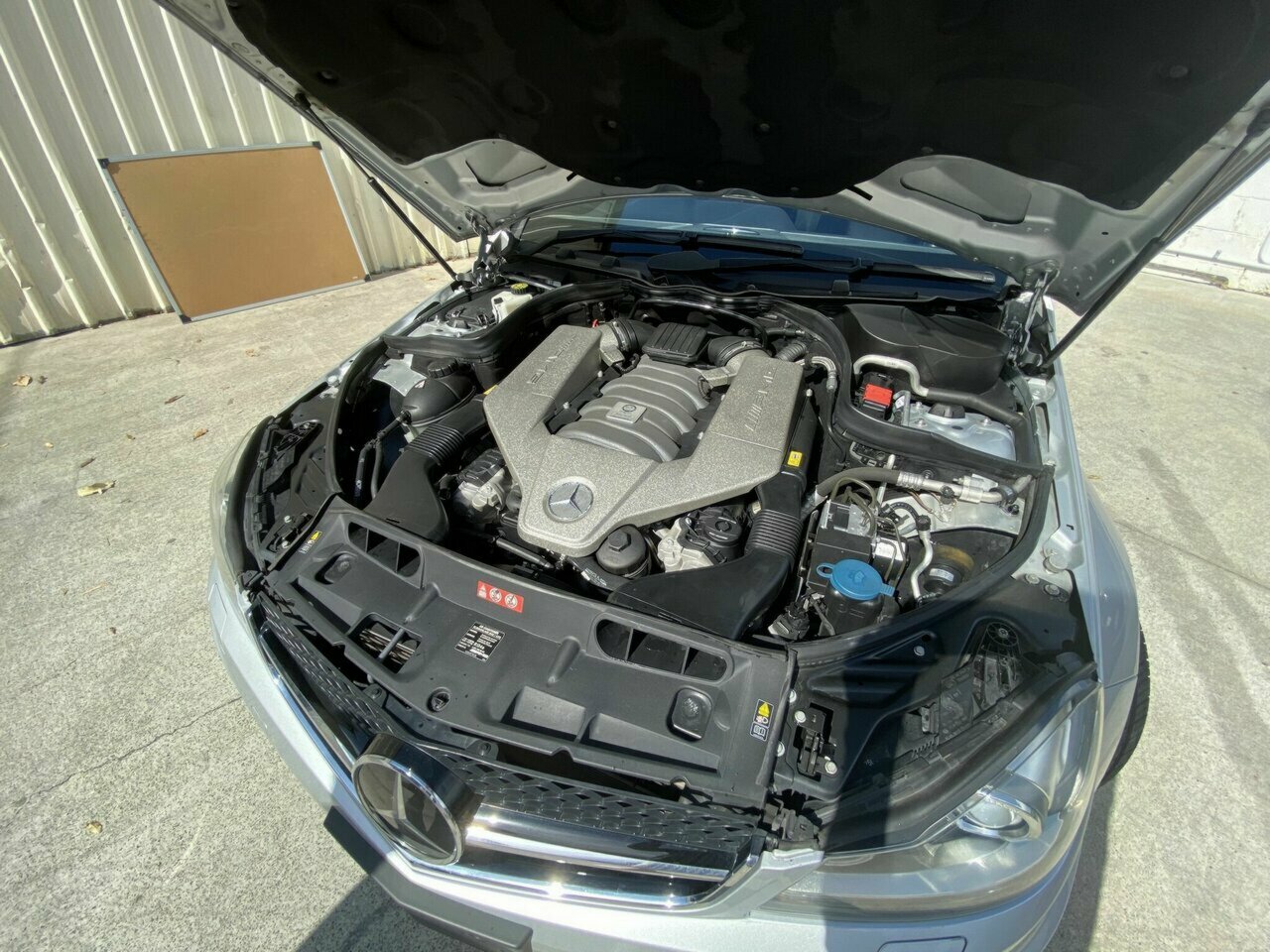2012 MERCEDES-BENZ C63 W204 MY12 AMG 7 SP AUTOMATIC G-TRONIC 2D COUPE